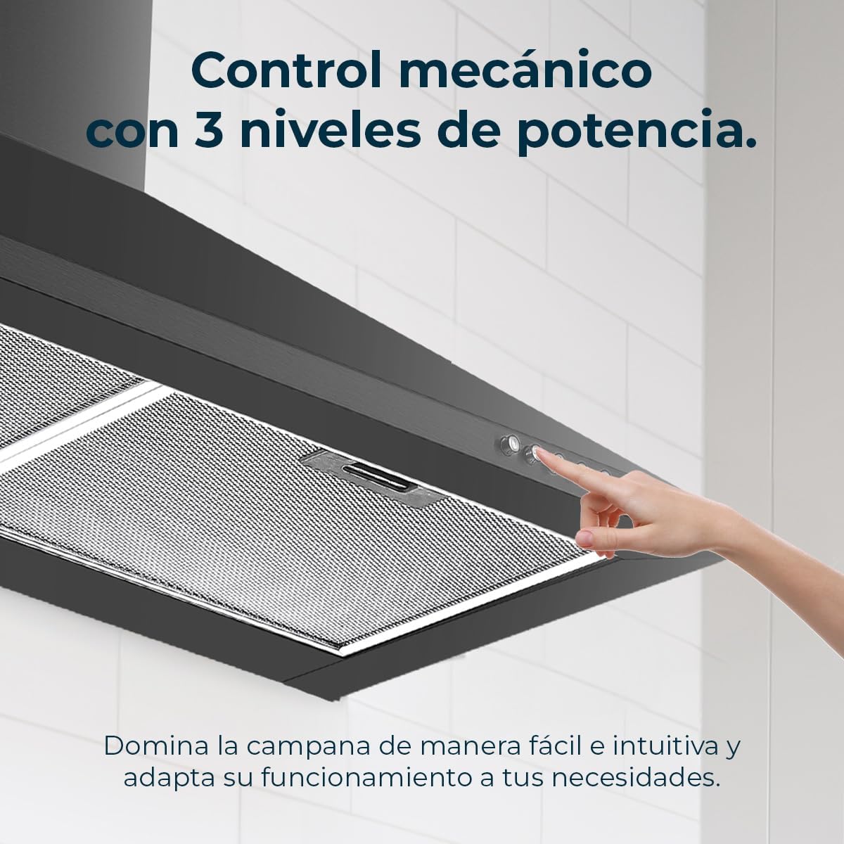 Cecotec Hotte Aspirante Pyramide 60 cm Bolero Flux PM 604300 Noir C....