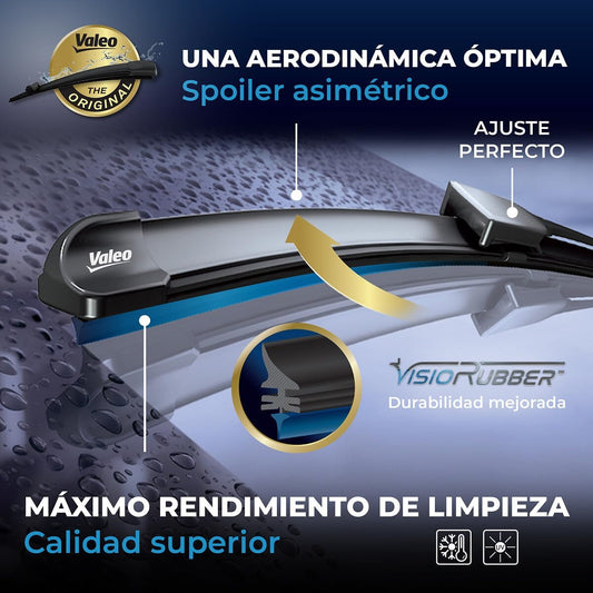 VALEO Silencio VF942 Kit de spazzole tergicaltillo originali Flat...