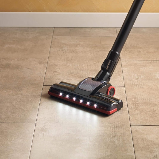 Ariete Handy Force 2759 Aspirateur 2 en 1, plastique, noir/rouge...