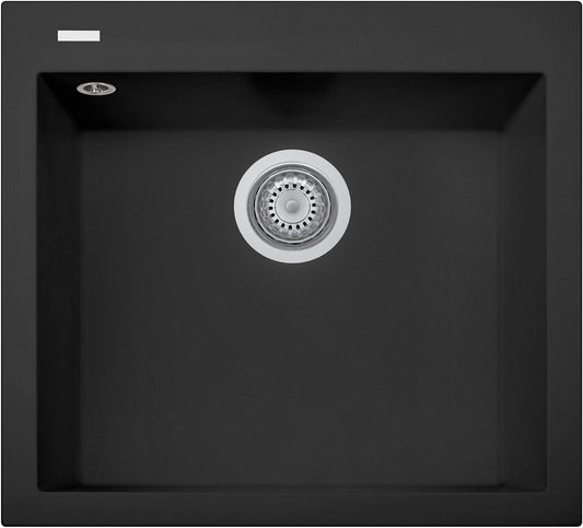 Plados 56 cm ON5610 Évier de cuisine à encastrer à une cuve à quartz...
