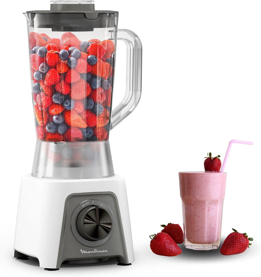 Mixeur Moulinex Blendeo+ 450 W, capacité 1,5 L, inox, mixeur 2...