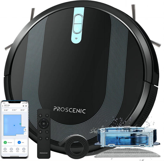 proscenic 850T Robot Aspirateur et Vadrouille, 3000Pa Robot...