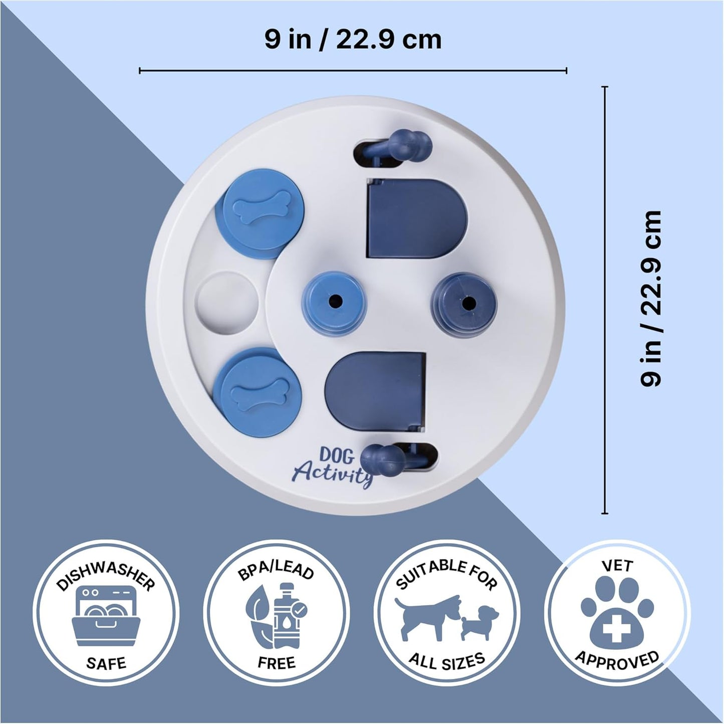 Jouet d'activité pour chien TRIXIE Intelligence «Jeu de stratégie Dog...