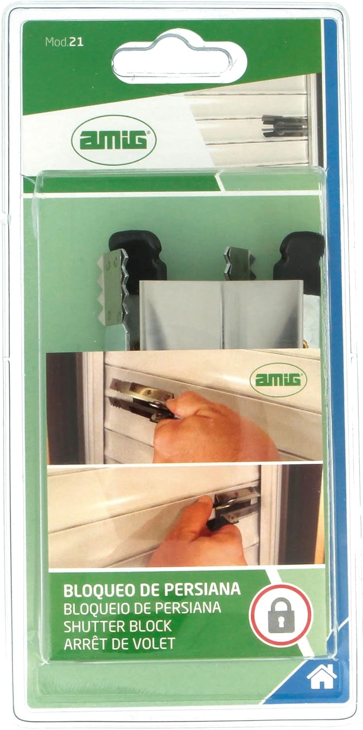 Amig - Fermeture antivol pour stores | Pack 2 unités | Ã¢â‚¬ï¿½3,2 x...