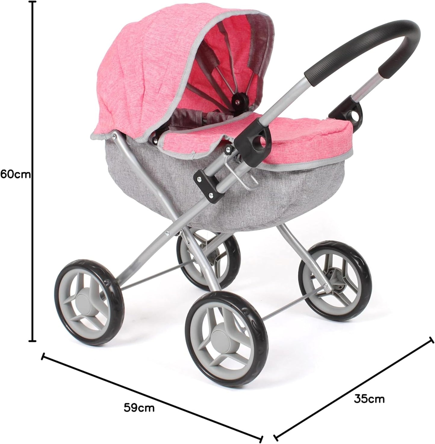 Poussette de poupée Lilli, petite poussette pour les plus jeunes,...