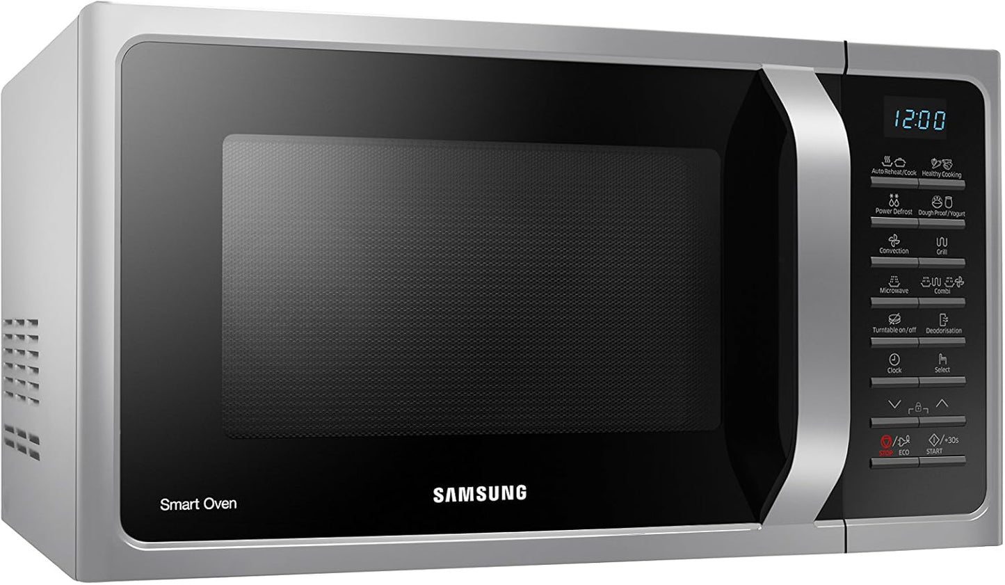 Samsung MC28H5015AS - Micro-ondes (Comptoir, combiné, 28 L, 900 W,...
