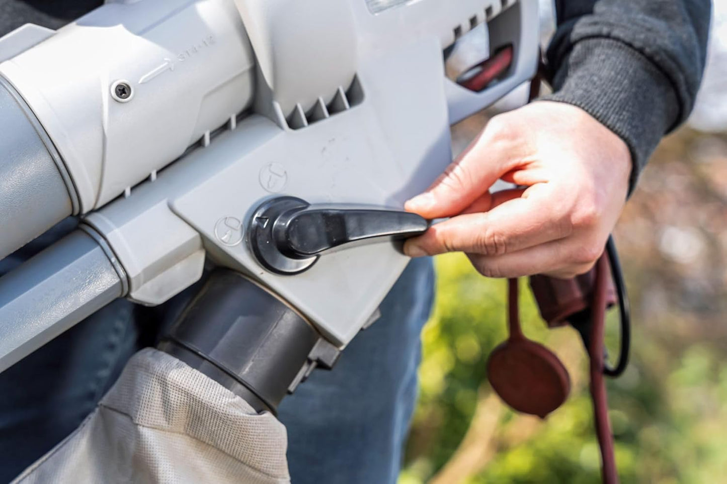 Aspirateur souffleur broyeur électrique IKRA IBV 3000 3en1, vitesse...
