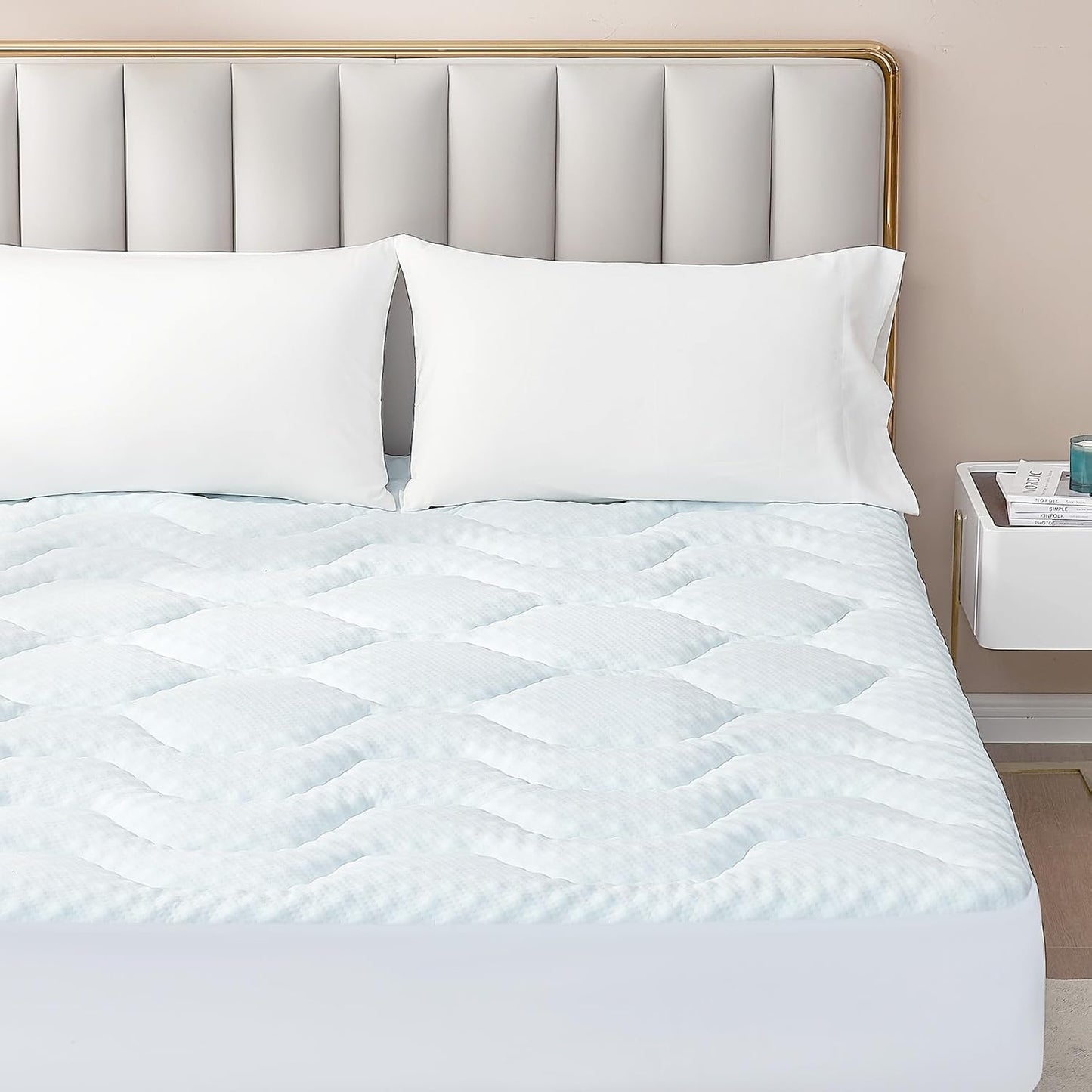 EHEYCIGA Surmatelas Viscoélastique 135x190, Surmatelas à Mémoire de...
