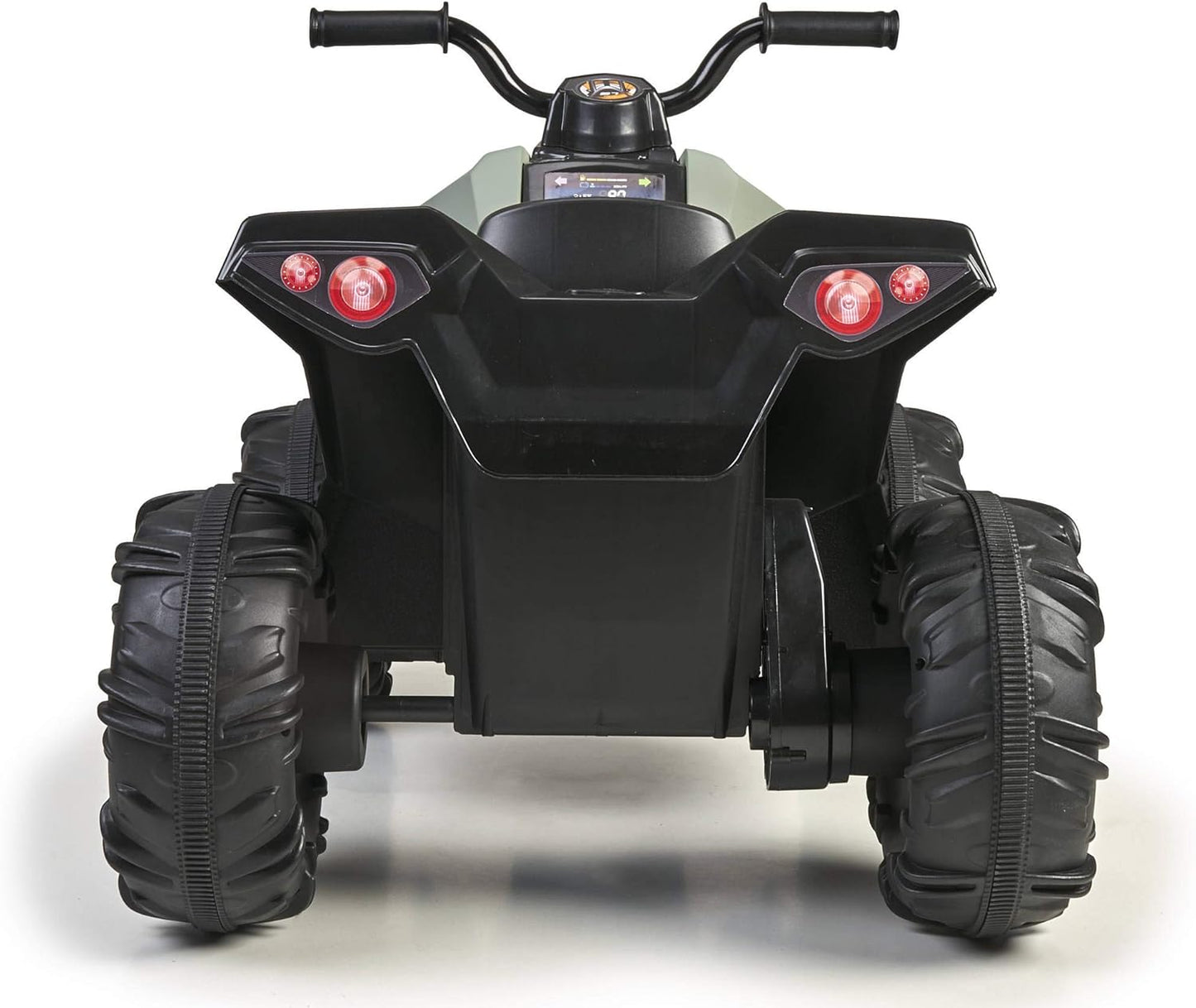 FEBER- Quad Boxer, Véhicule électrique à batterie, 12 V, Vert (Famosa...