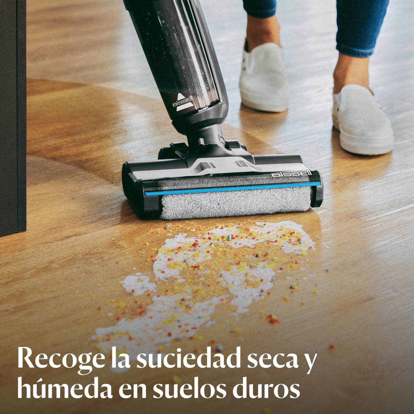 Bissell CrossWave HF3, Aspirateur à main sans fil, Aspirer et...
