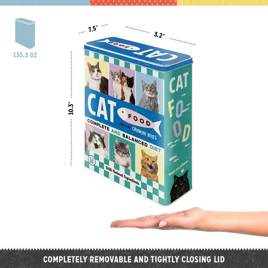 Nostalgic-Art Boîte de conservation de nourriture pour chat Retro XL...