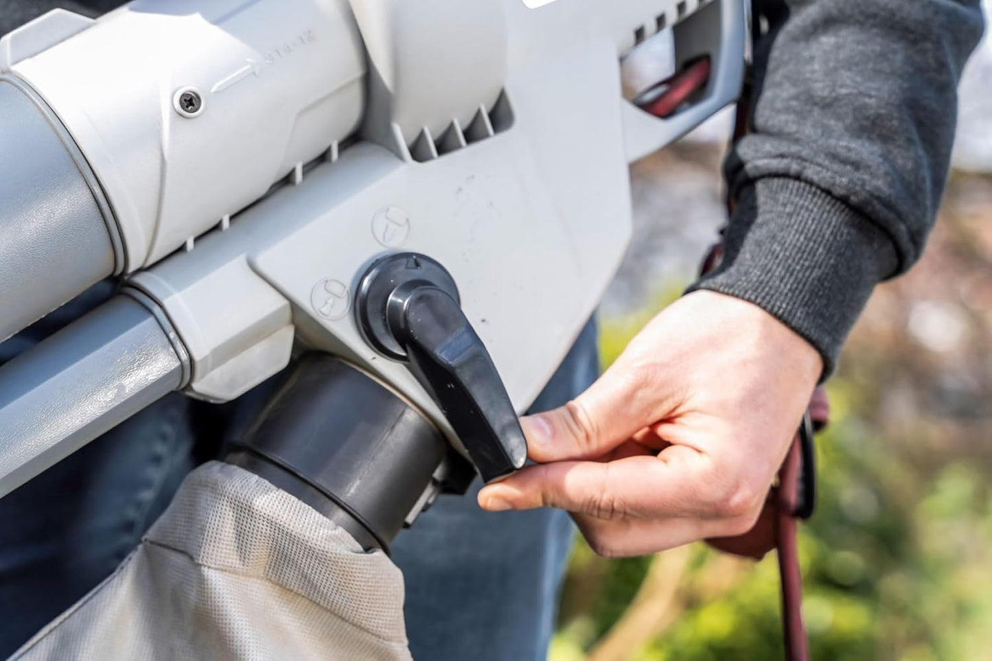 Aspirateur souffleur broyeur électrique IKRA IBV 3000 3en1, vitesse...