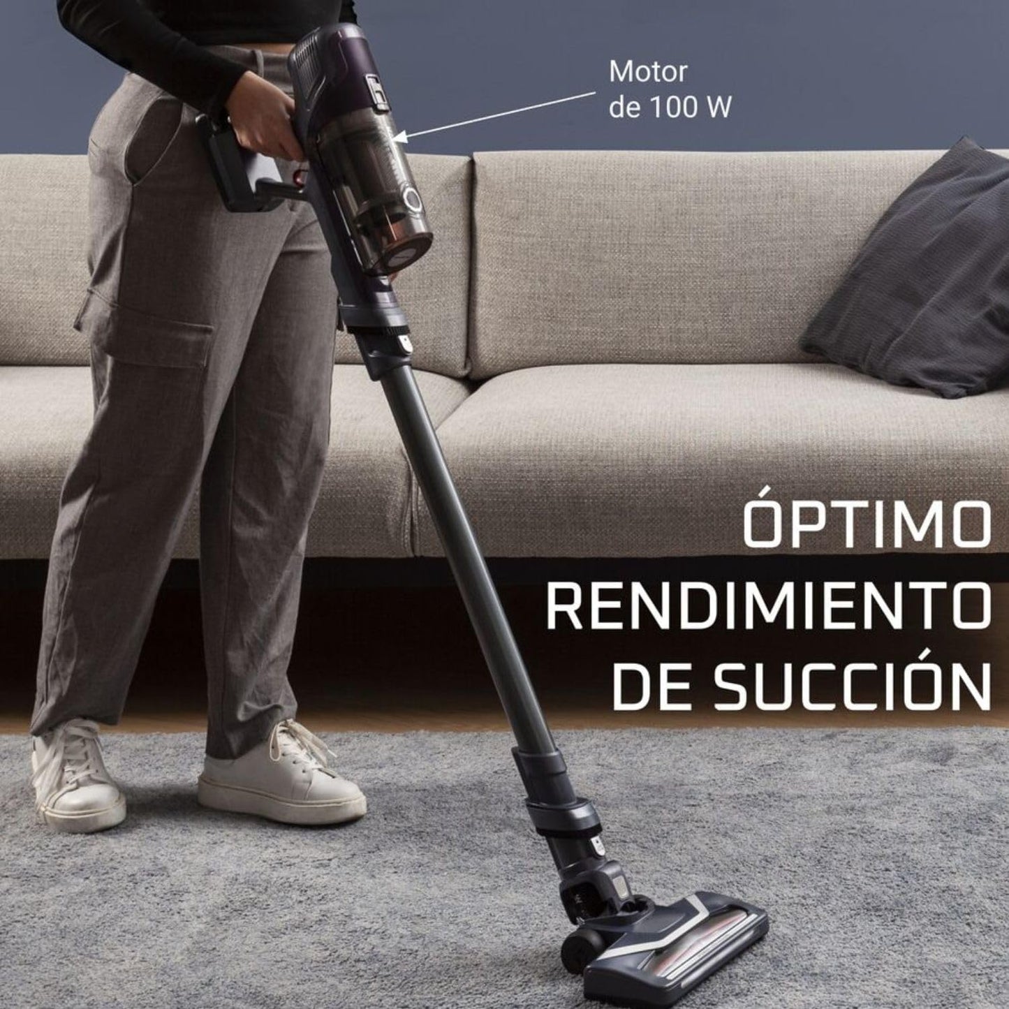 Rowenta XPert 6.60 RH6838 - Aspirateur balai sans fil polyvalent,...