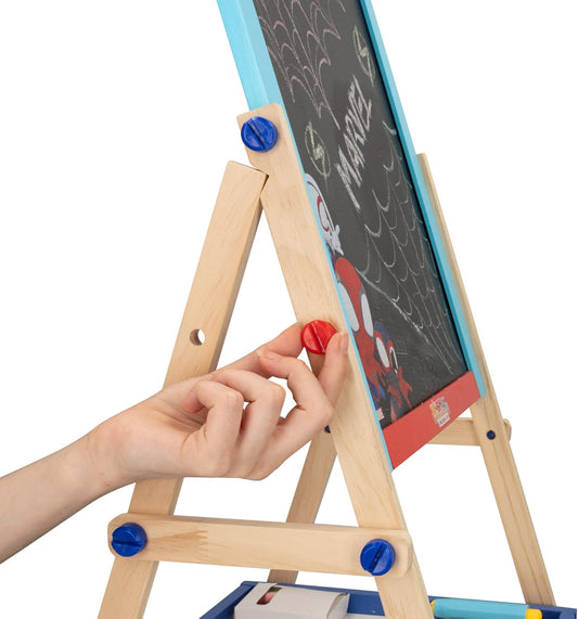 WOOMAX Spidey - Tableau chevalet pour enfants 2 en 1, Jouets pour...