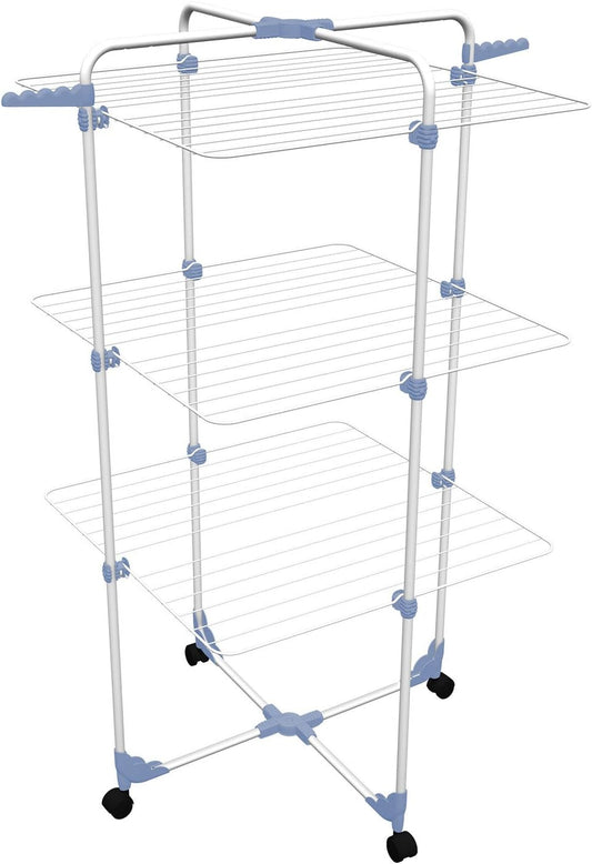 Gimi Corde à Linge Modulaire 3 Tours, Acier, Longueur 30 m, Blanc, 71...