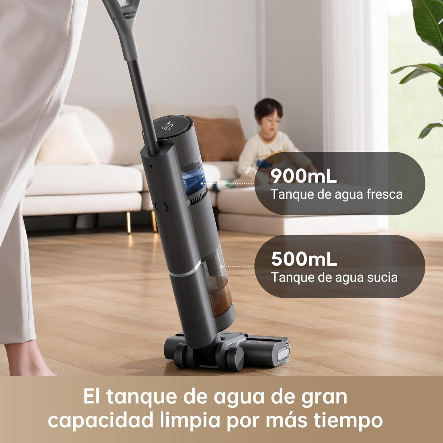 dreame H11 Core Aspirateur sec et humide intelligent, nettoyage des...