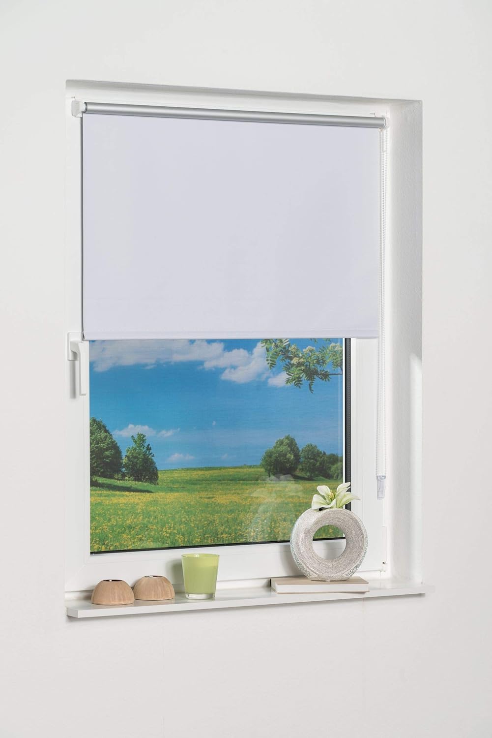 K-Home Store Enrouleur Thermique sans Trous, Blanc, 200 x 40 cm...