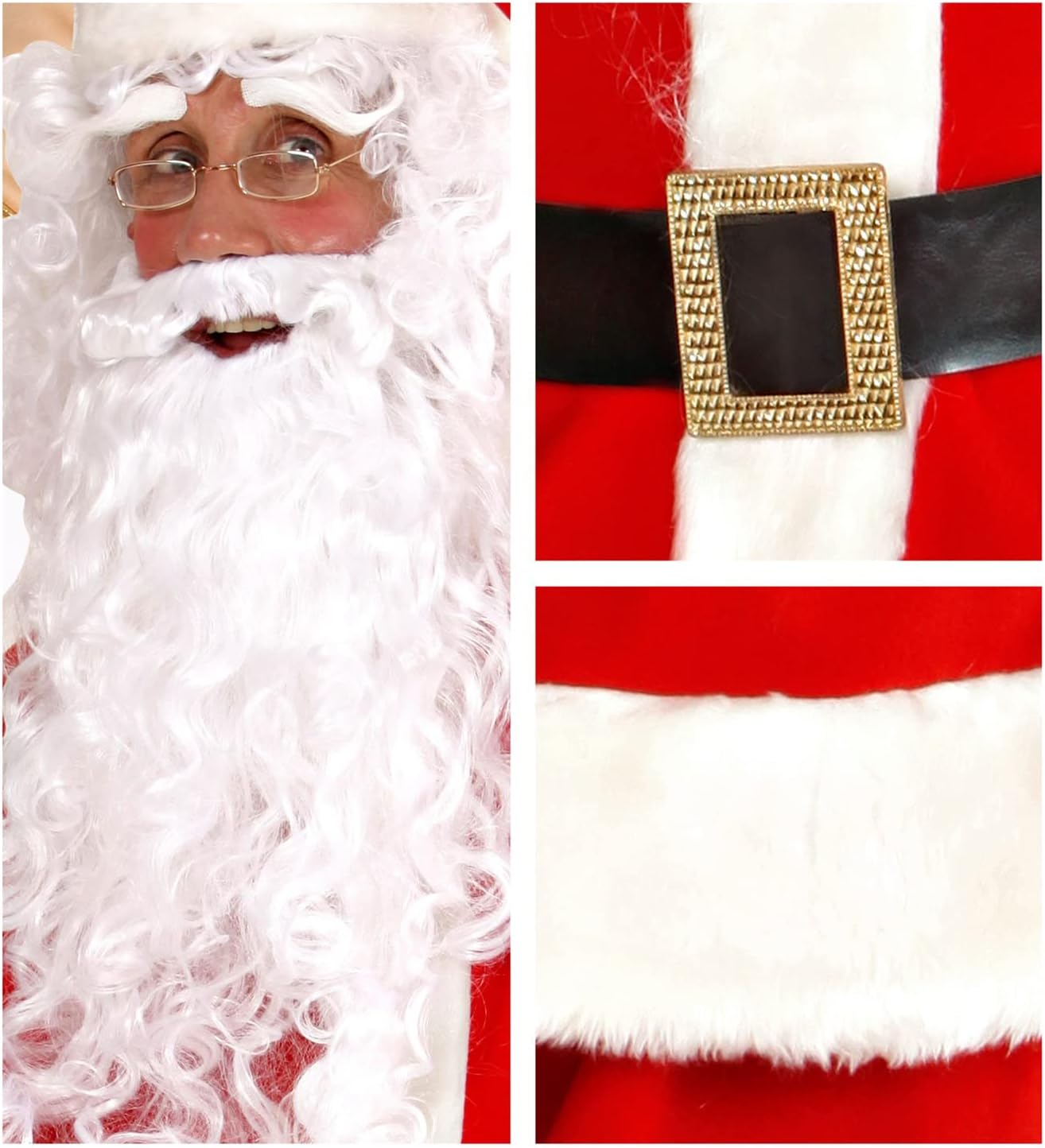W WIDMANN MILANO Party Fashion - Costume de Père Noël, tunique,...