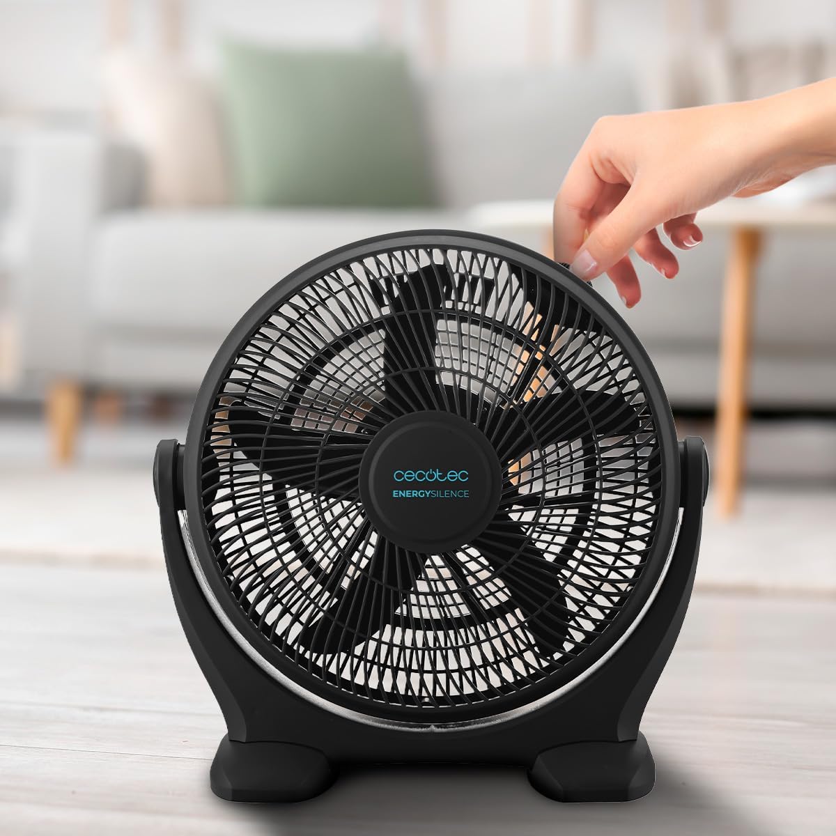 Ventilateur de sol industriel Cecotec EnergySilence 1400 FloorFlow....
