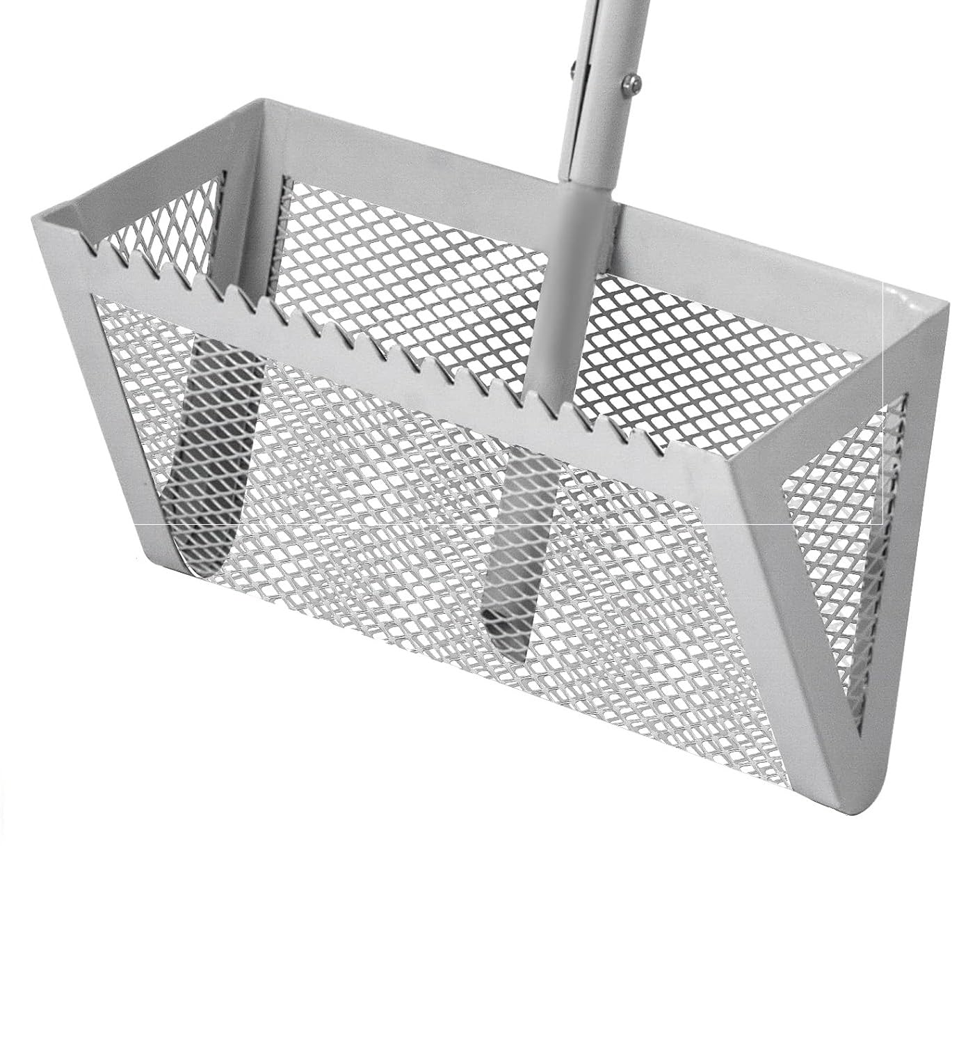 VEVOR Râteau à herbe pour étang 130 x 40 x 25 cm Râteau à sable de...