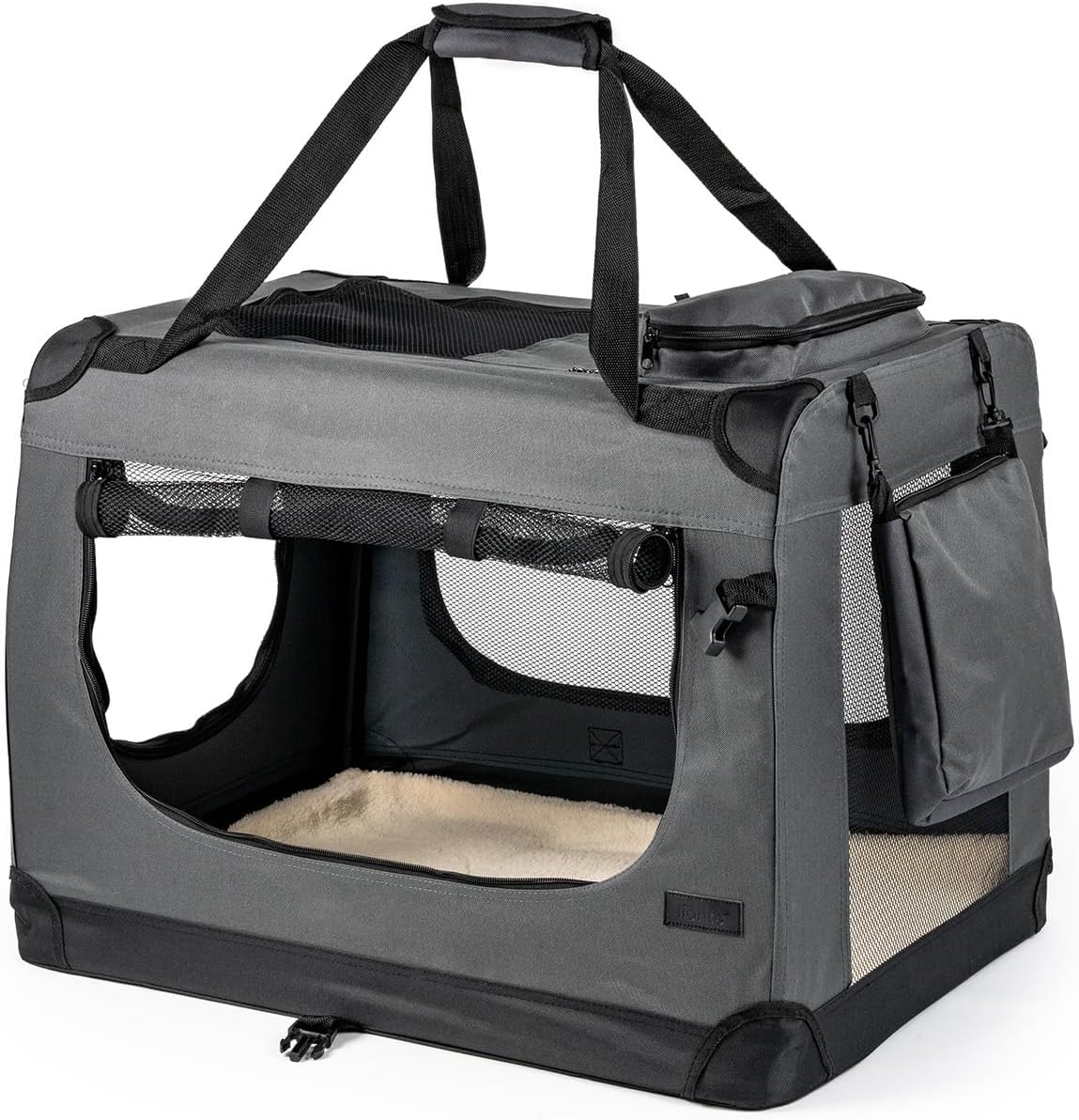 lionto Sac de Transport pour Chien Autobox Sac de Transport Pliable...