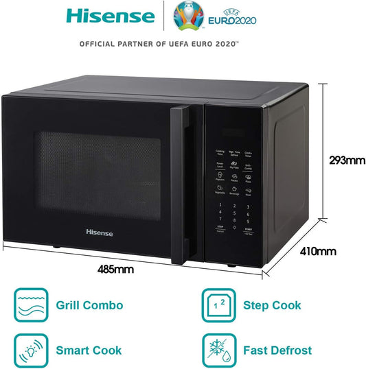 Four à micro-ondes électronique Hisense, capacité 23 L, puissance 800...
