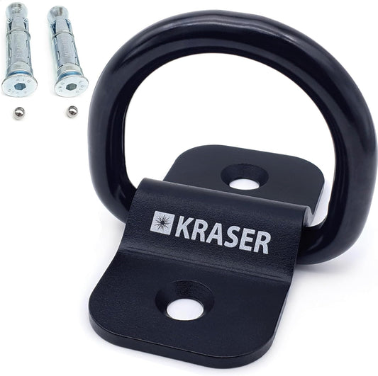 KRASER KR802 Ancrage de sol pour moto, fixation murale antivol,...