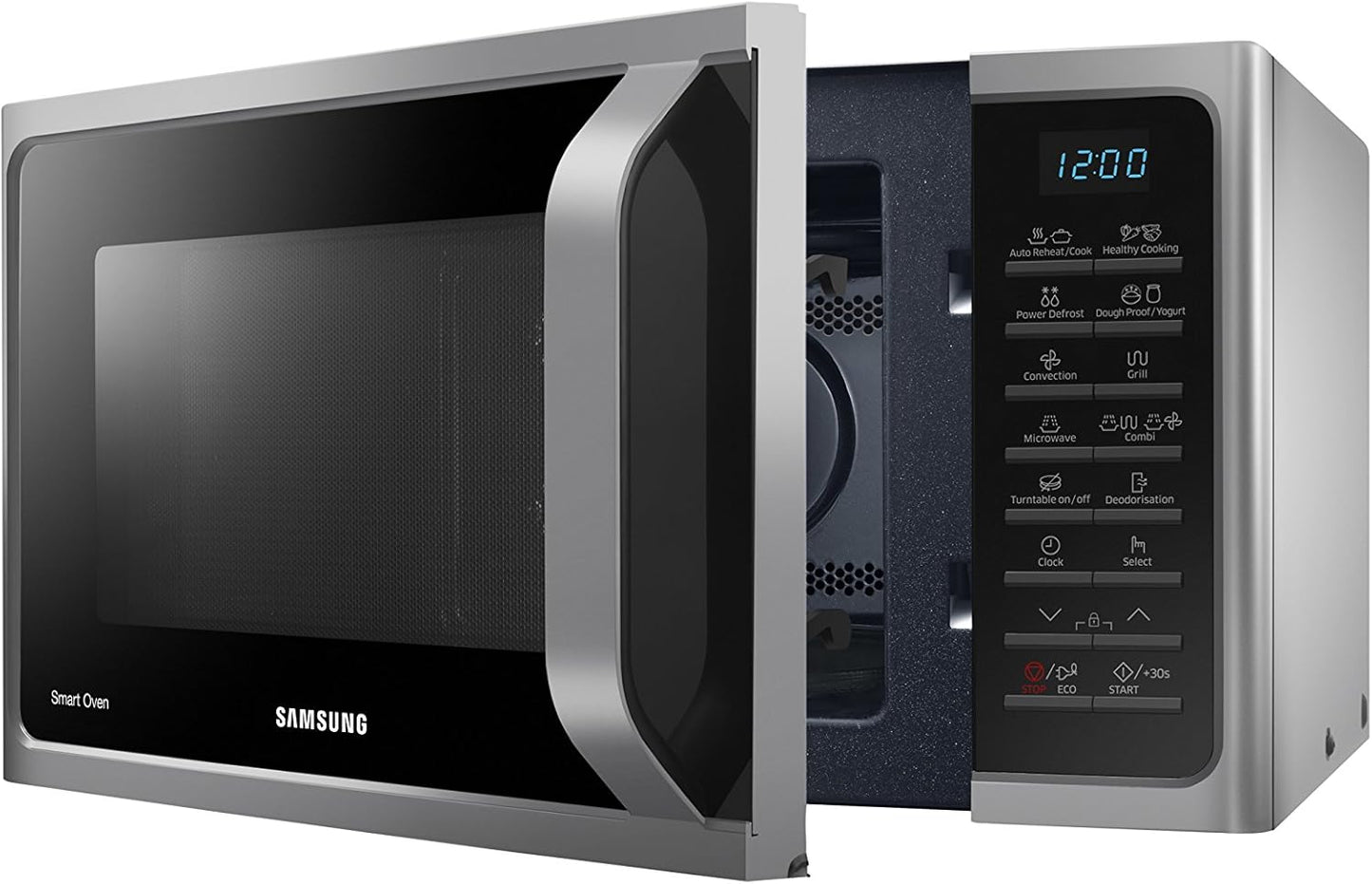 Samsung MC28H5015AS - Micro-ondes (Comptoir, combiné, 28 L, 900 W,...