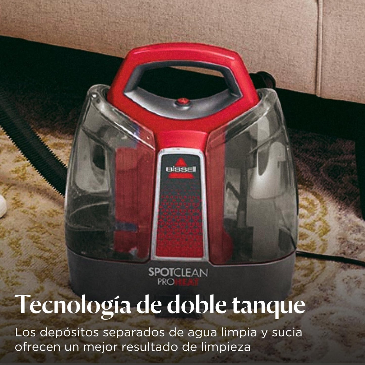 BISSELL SpotClean ProHeat, aspirateur à eau pour tissus...