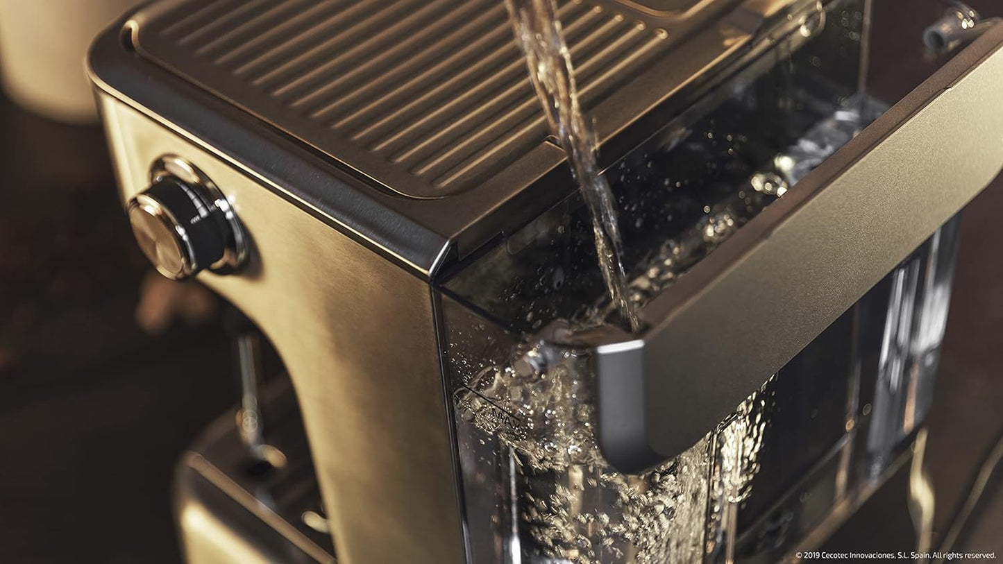 Cafetière Cecotec Express Power Espresso 20 Barista Pro, 2900 W, 20...