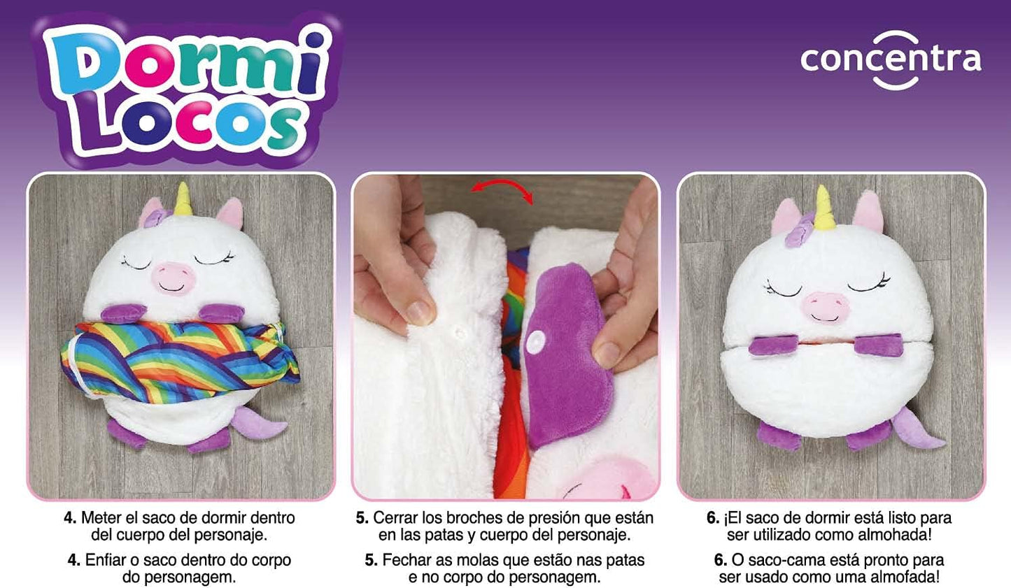 Dormi Locos - Requin, gris (Concentra 506033)