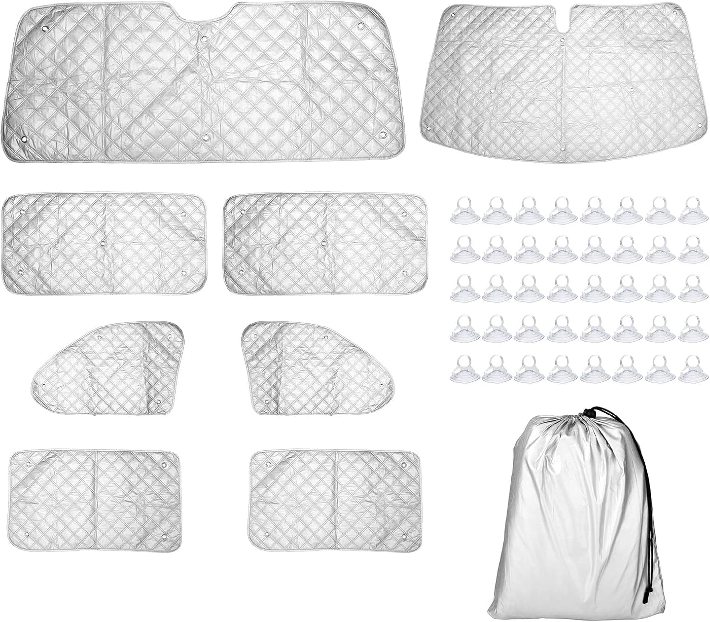 CICMOD – ensemble de Protection pare-soleil pour pare-brise, 8...