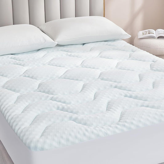 EHEYCIGA Surmatelas Viscoélastique 135x190, Surmatelas à Mémoire de...