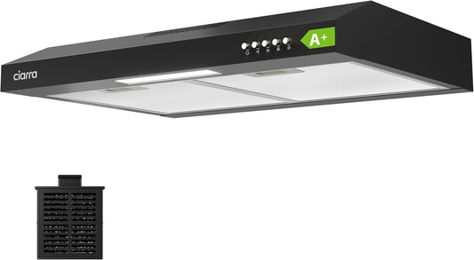 CIARRA CBCB6903D Hotte aspirante 60 cm Cuisine Classe A+ Hotte...