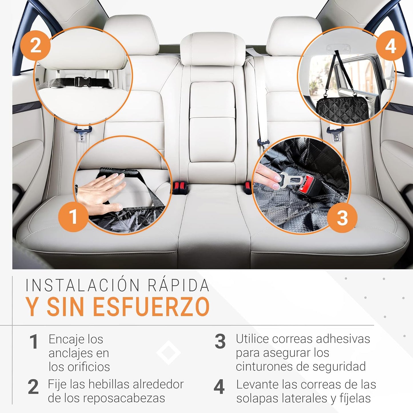 PetKing Housse de protection de voiture pour chien de qualité...