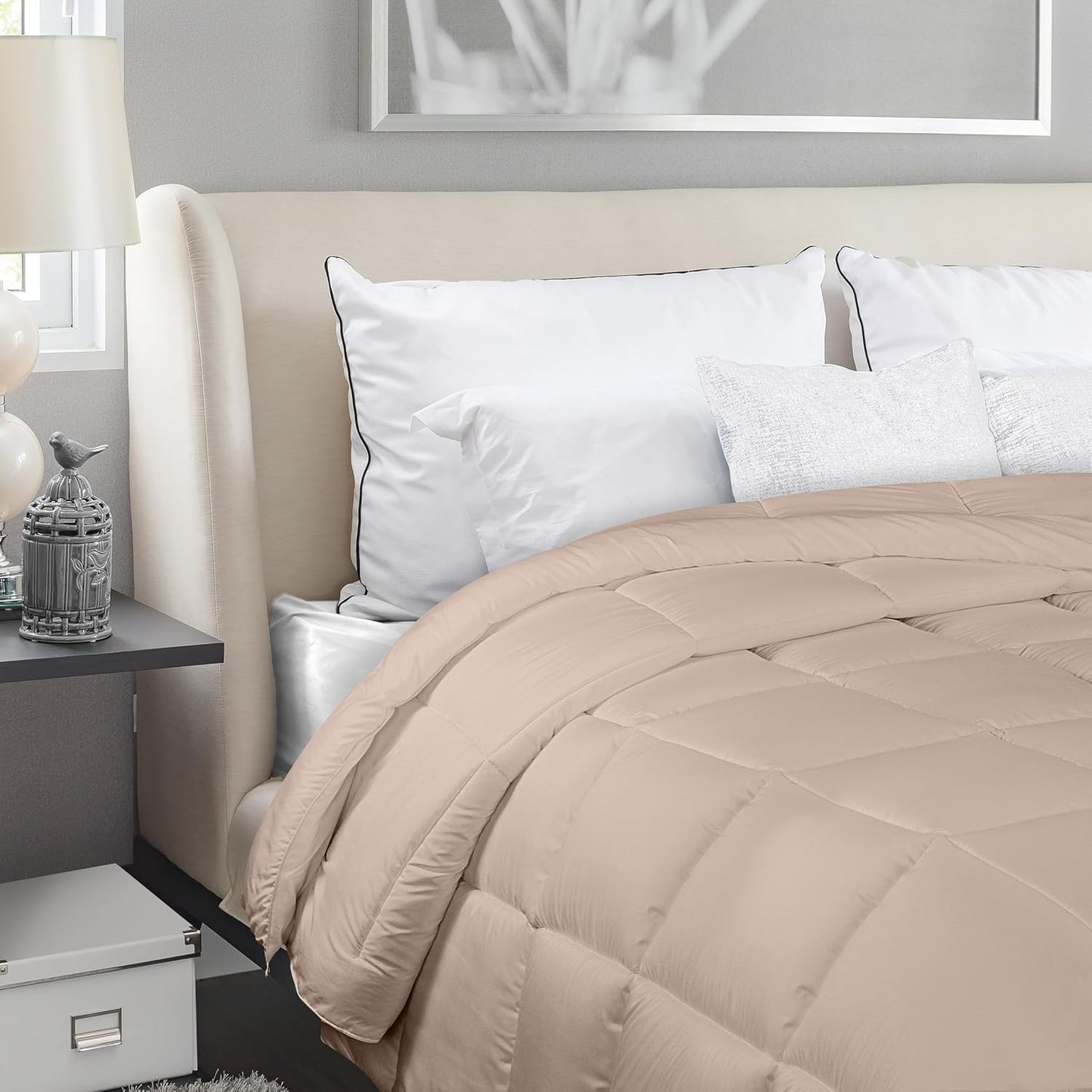 Utopia Literie Couette matelassée 220x240 cm, Couette de lit 135/150,...