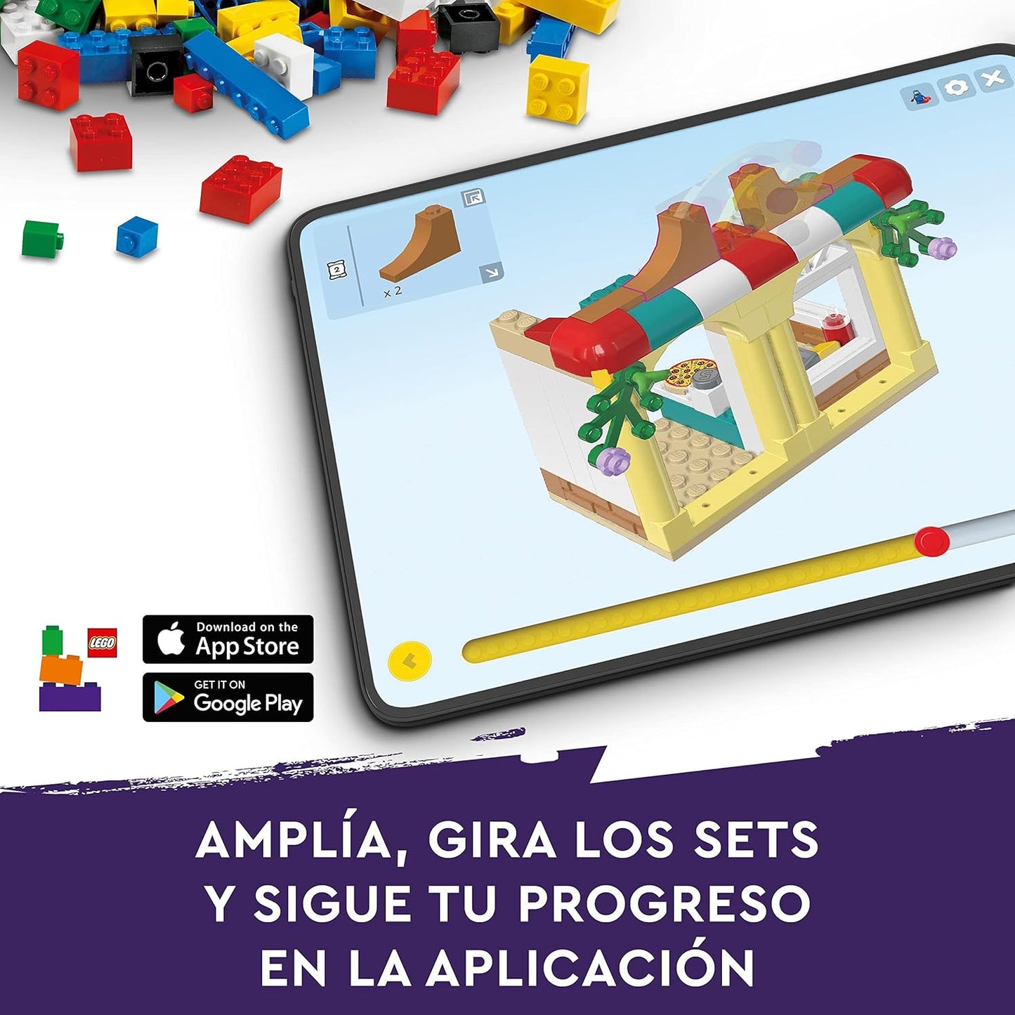 Centre sportif LEGO Friends avec jeux de football, de basket-ball, de...