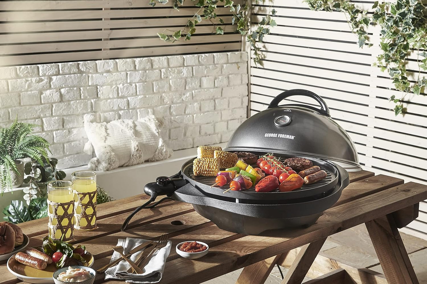 George Foreman Grill - Grill électrique, barbecue intérieur et...