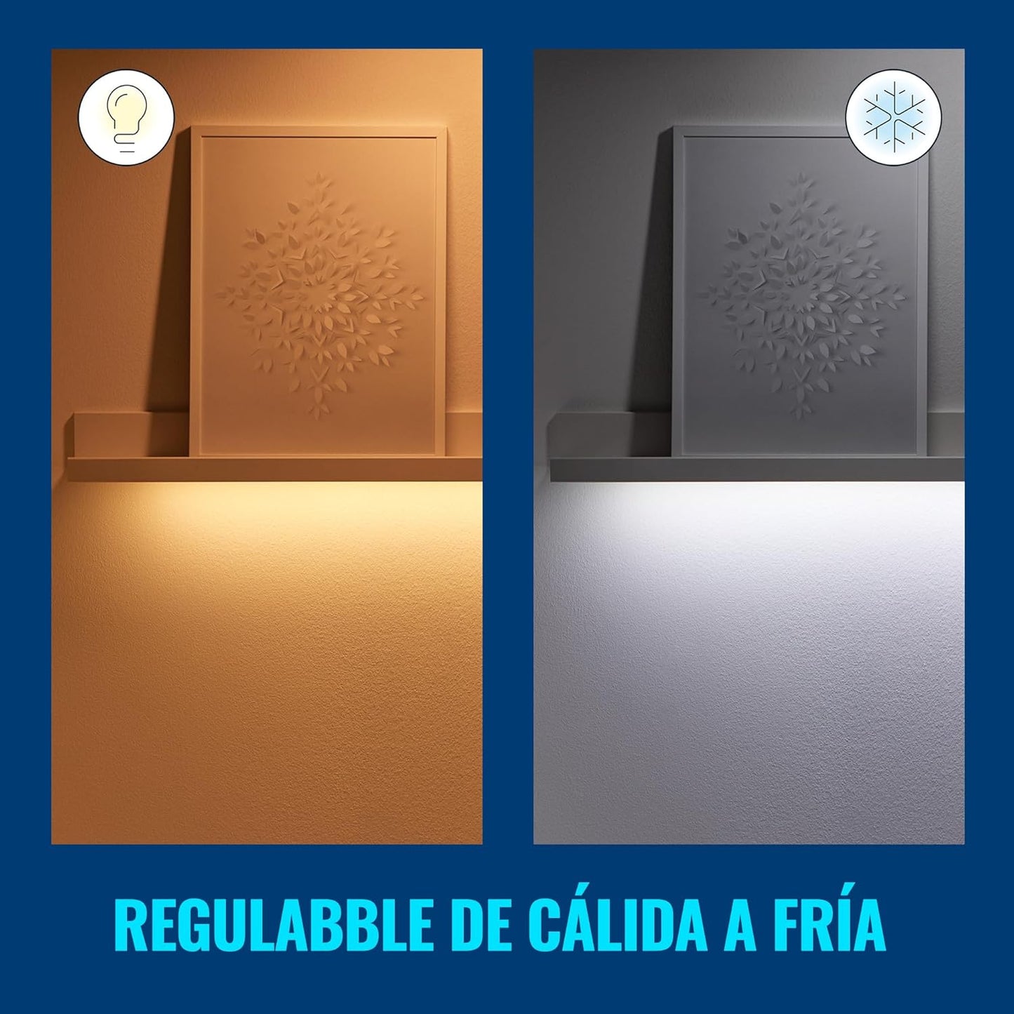WiZ - Bande LED intelligente, extension de 1 m, lumière blanche RVB...