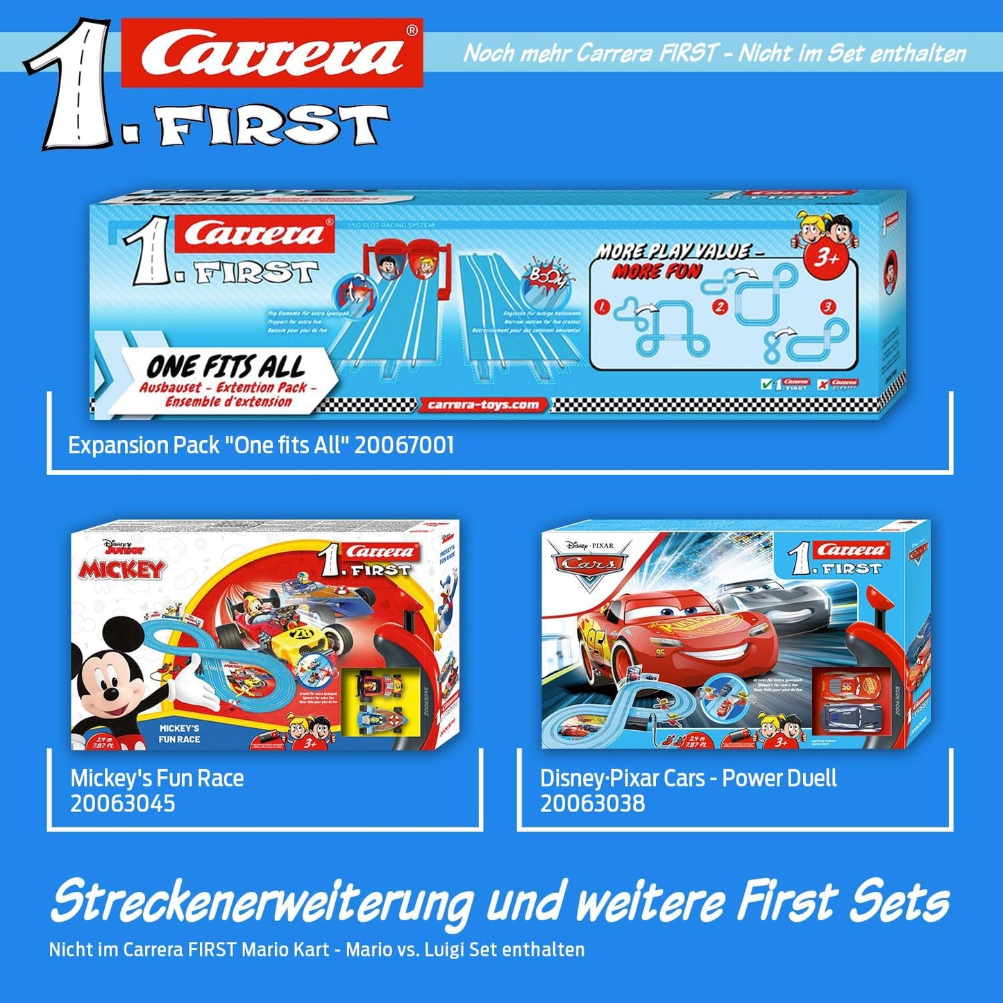 Carrera-1.Premier circuit automobile Nintendo Mario Kart de 2,9 m,...