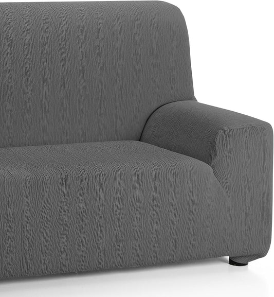 Martina Home Emilia, Housse de canapé, Anthracite, 3 places