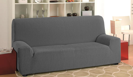 Martina Home Emilia, Housse de canapé, Anthracite, 3 places