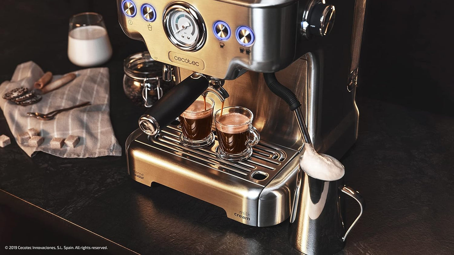 Cafetière Cecotec Express Power Espresso 20 Barista Pro, 2900 W, 20...