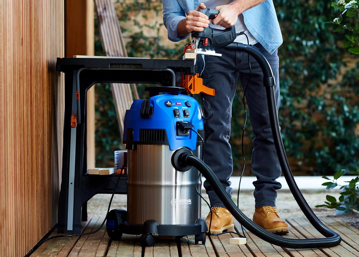 Nilfisk Multi II 30L T Aspirateur Puissant pour Eau et Poussière -...