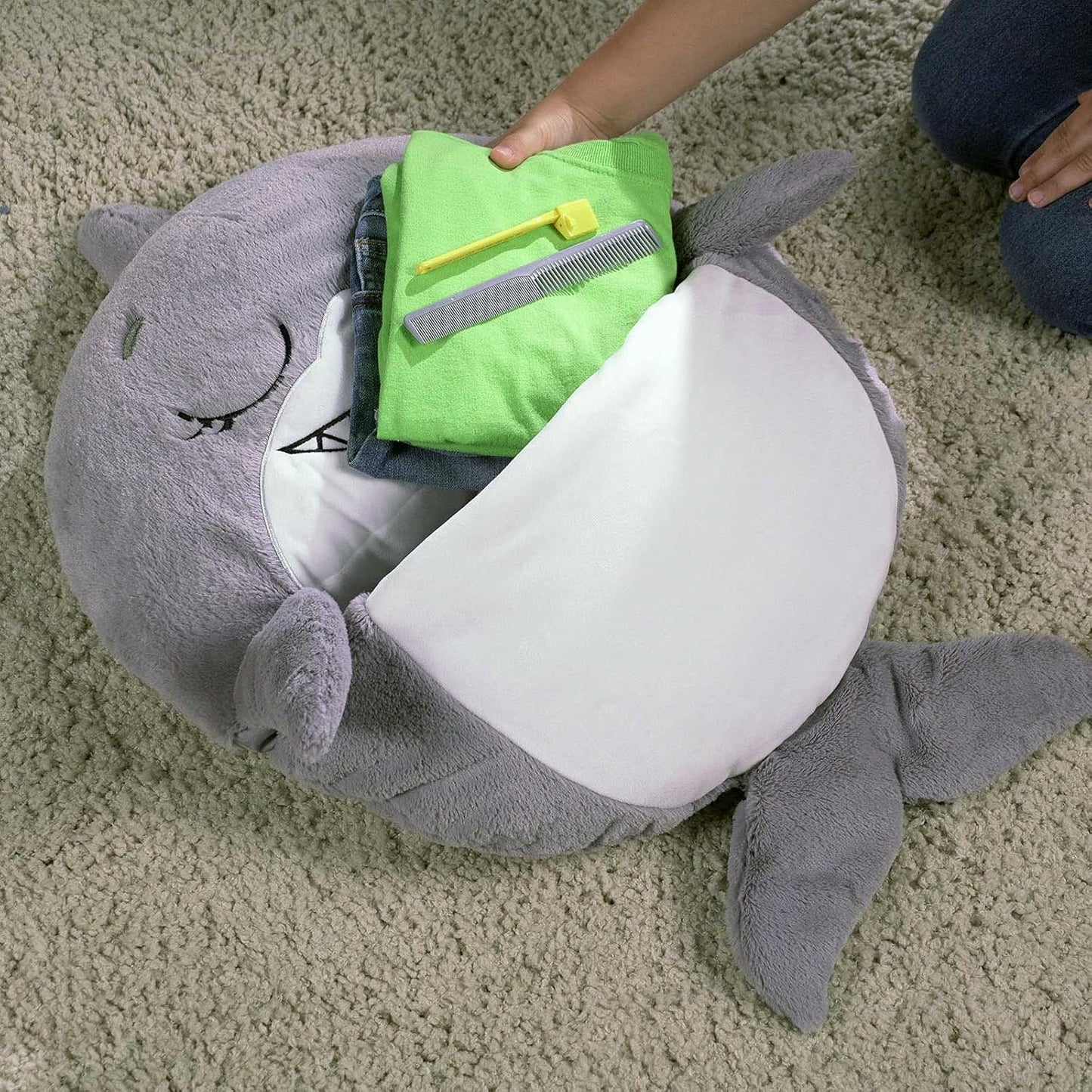 Dormi Locos - Requin, gris (Concentra 506033)