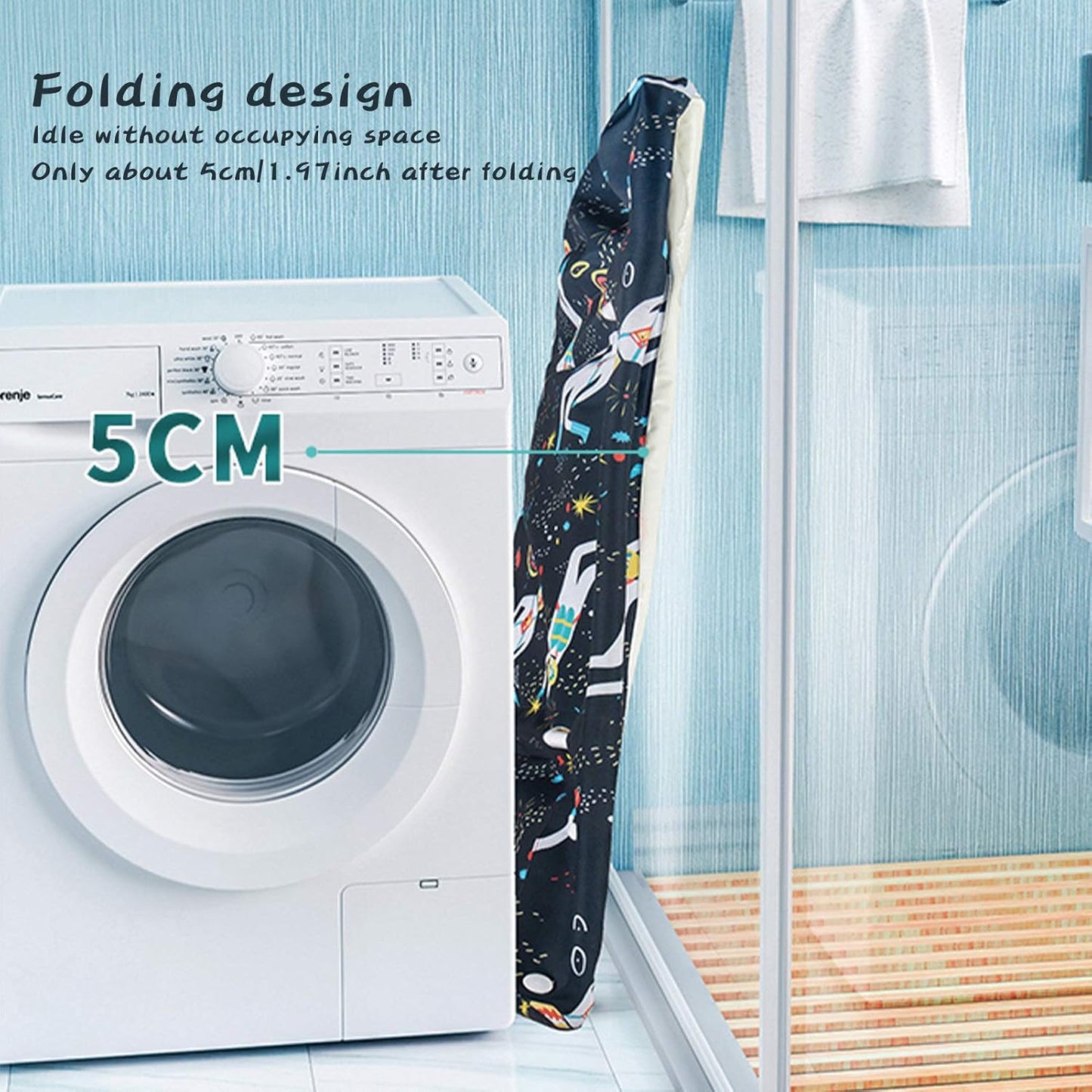 HWGING Baignoire Mobile Baignoire Pliante, Baignoire Adulte Portable,...