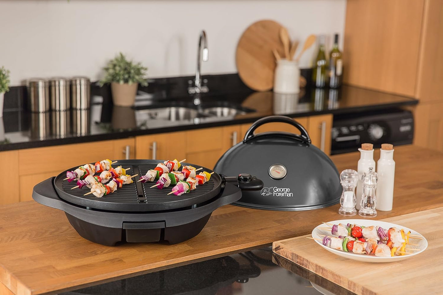 George Foreman Grill - Grill électrique, barbecue intérieur et...