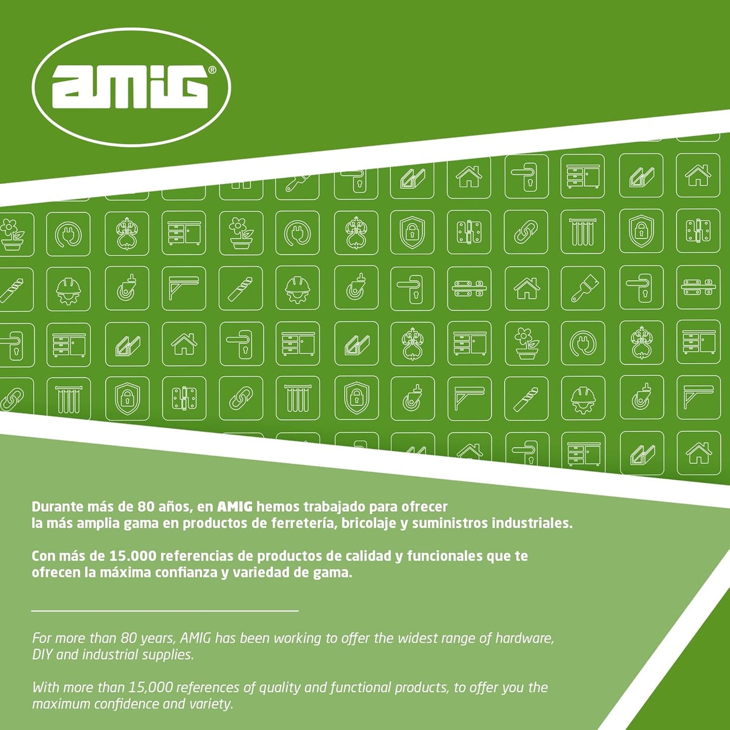 Amig - Fermeture antivol pour stores | Pack 2 unités | Ã¢â‚¬ï¿½3,2 x...