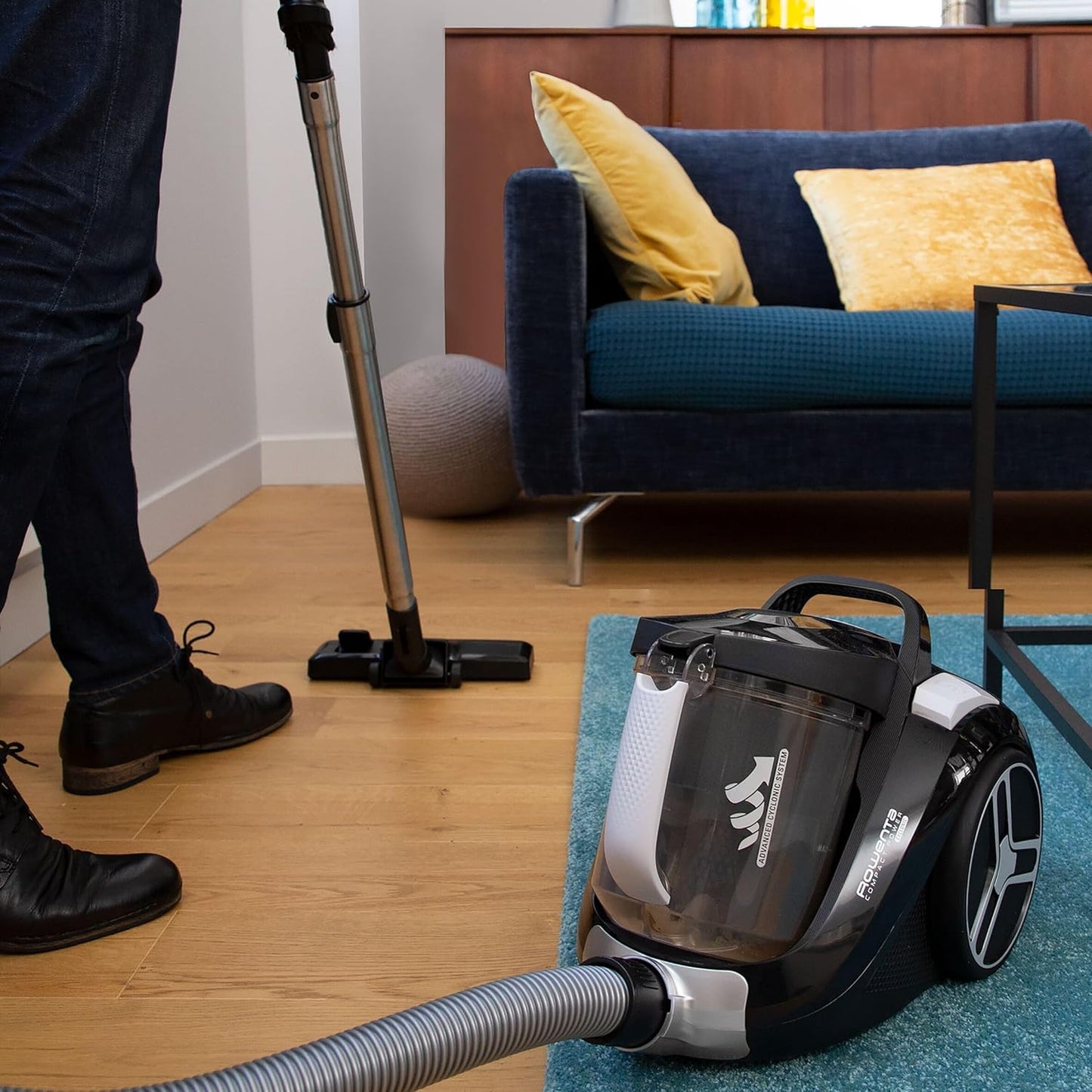 Aspirateur Rowenta Cyclonic Power XXL RO4825 Aspirateur sans sac 2,5...