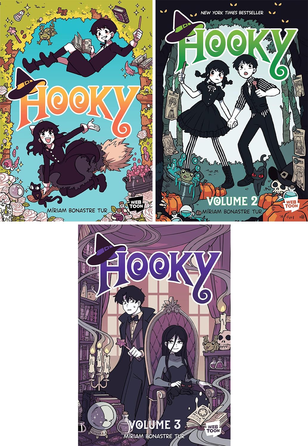 Hooky 3-Book Set: Vol.1-3 by Míriam Bonastre Tur